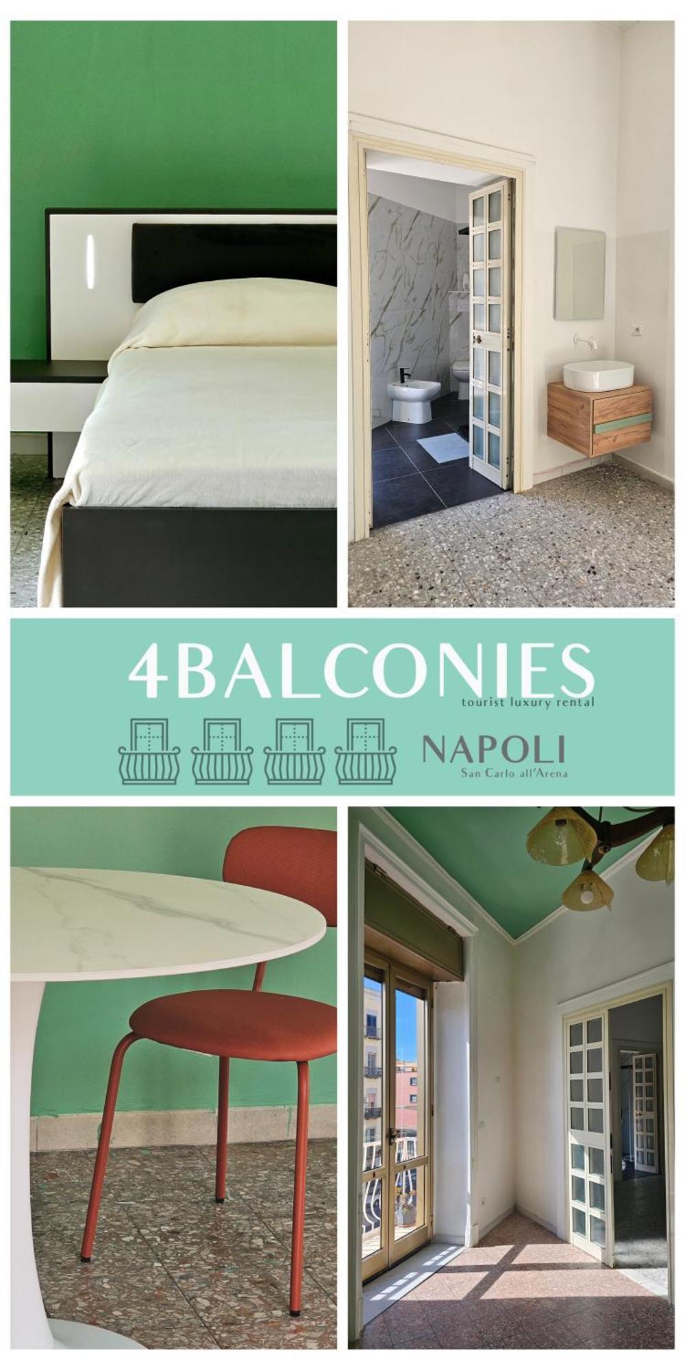 4 Balconies A Palazzo Fuga Apartment Neapel